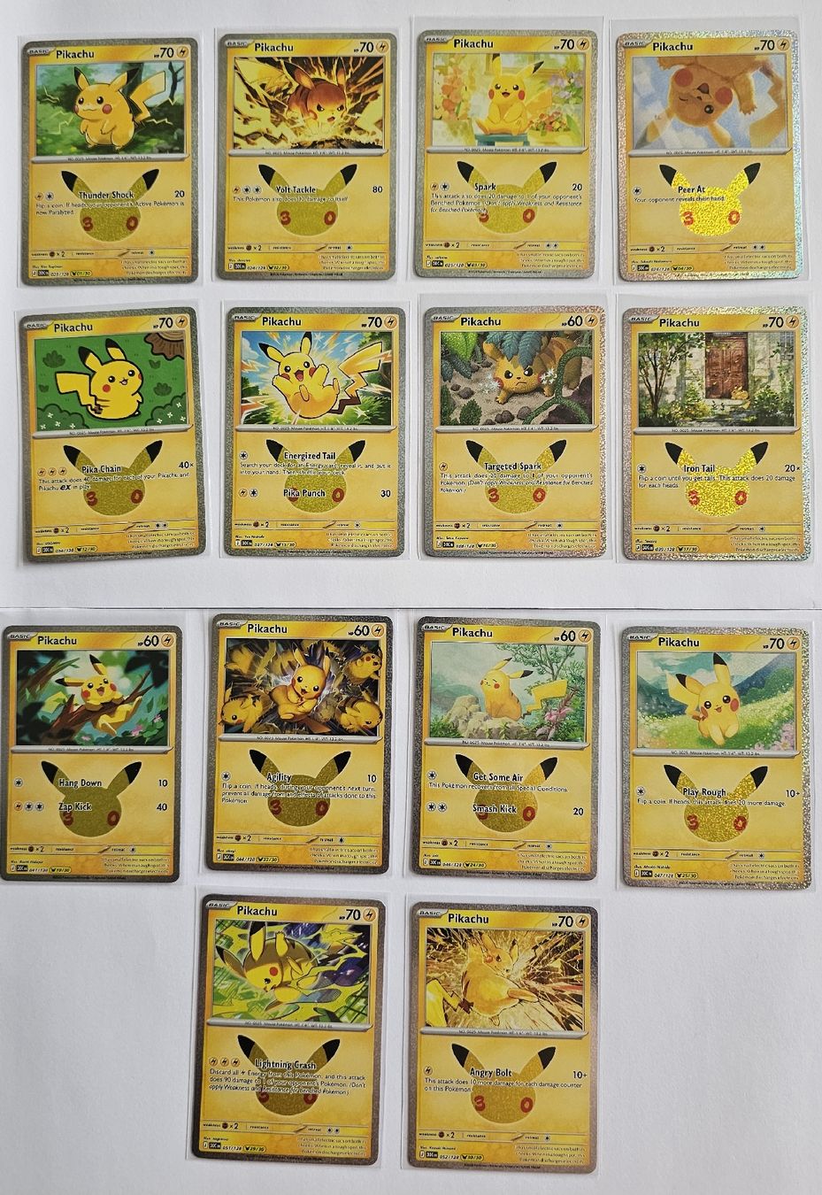 Pokémon Carte collezionabili: 14 Pikachu-Karten 30th Celebration EN – Nuovo (secondo la descrizione) da Cham venduto da Pfingsti