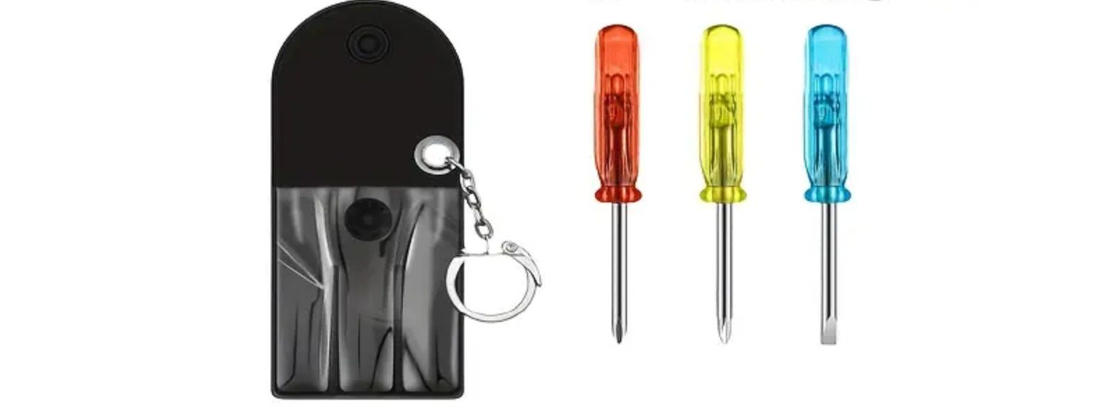 Alle Werkzeuge: 3 Mini-Schraubendrehern im Tragbaren Beutel – Neu und originalverpackt aus Reinach BL von Deinfashion 3