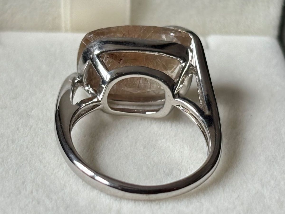 Bagues: Rutilquarz Schmuckring, Gr. 60, Silber 925, NEU – Neuf (Voir description) à Brugg AG par lau_9rvy 3