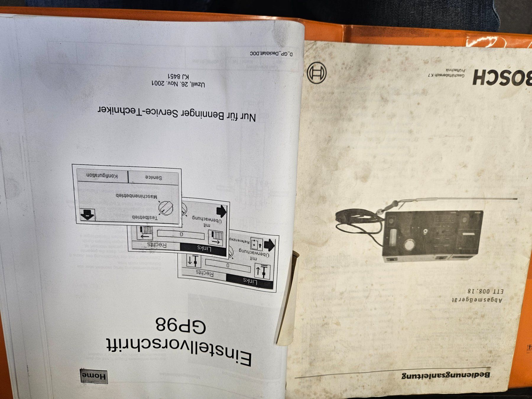 Bosch Misurare: Benzin Abgastester – Usato da Wiezikon b. Sirnach venduto da sir_z92n 4