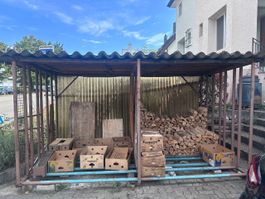 Brennholzunterstand / Holzunterstand – Selbstabbau und Abhol