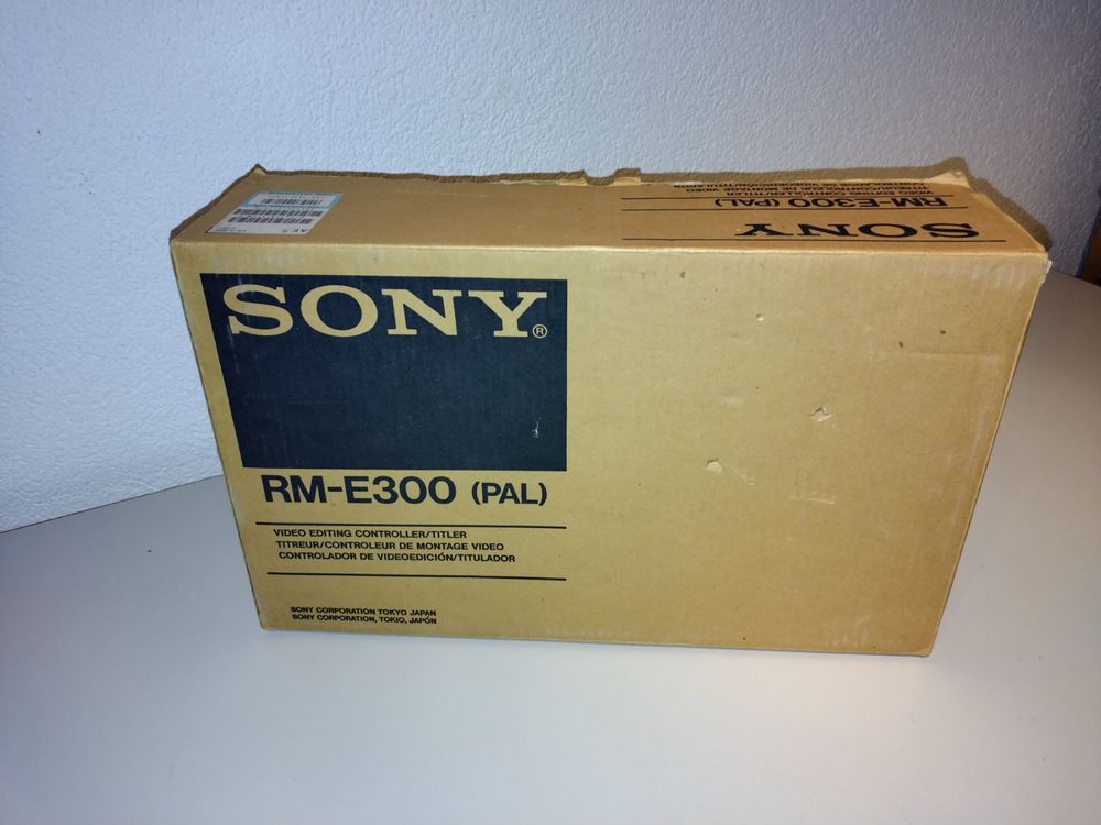 Sammler Sony RM E300 Schnittsteuerung Kaufen auf Ricardo