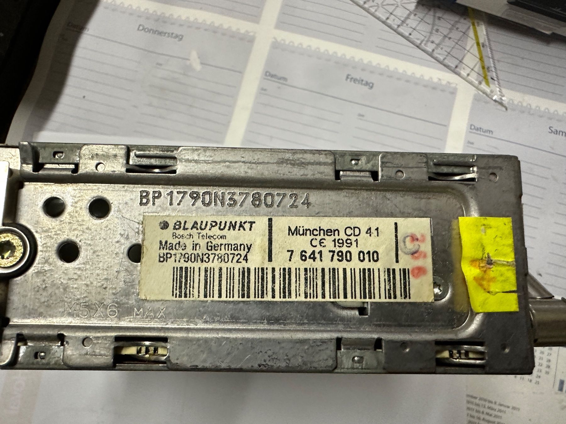Blaupunkt Radio: Blaupunkt Kiel CD 35 – Usato da Schaan venduto da bw608le 3