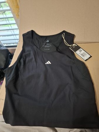 Adidas Sport Top Damen Schwarz Gr. S Neu mit Etikett!