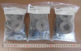 3 Set = 6 Stk. neue, grosse Gummi- Schwingungsdämpfer BITZER
