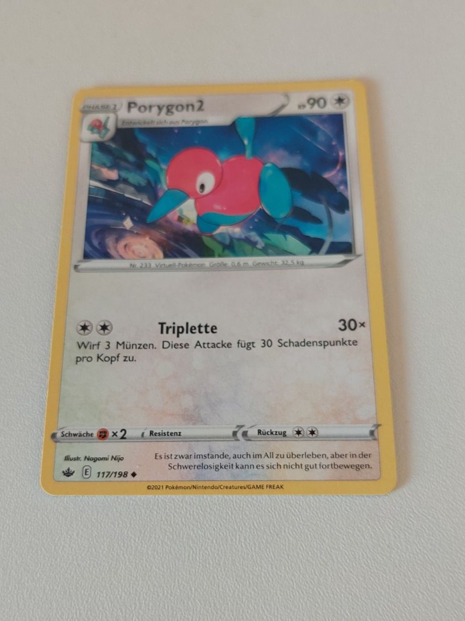 Pokémon Carte collezionabili: Porygon2 - Pokemon Karte – Usato da Erlinsbach venduto da pfunky