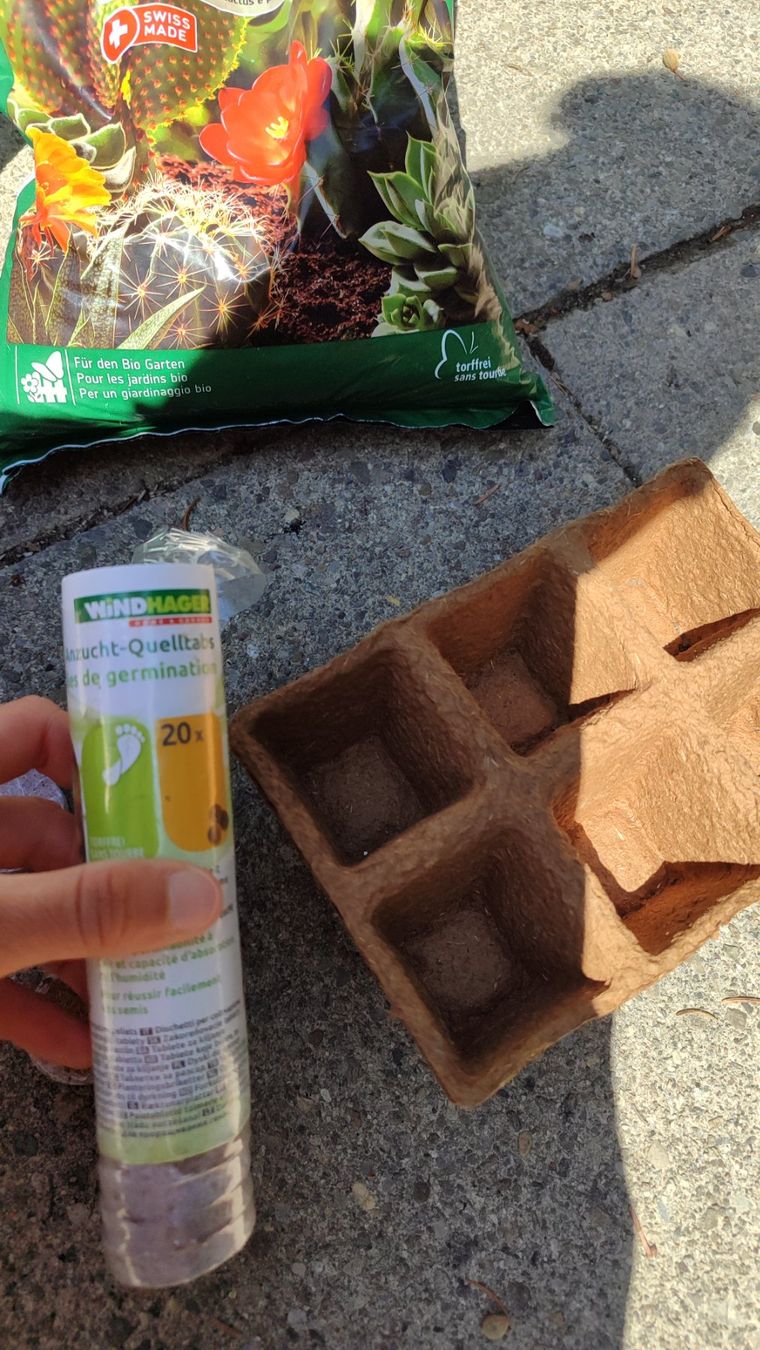 Migros Vasi per fiori: Gartenmaterial, Erde, Blumentöpfe, Gitter, Anzuchts-Set – Usato da Brüttisellen venduto da nic_xm7s 3