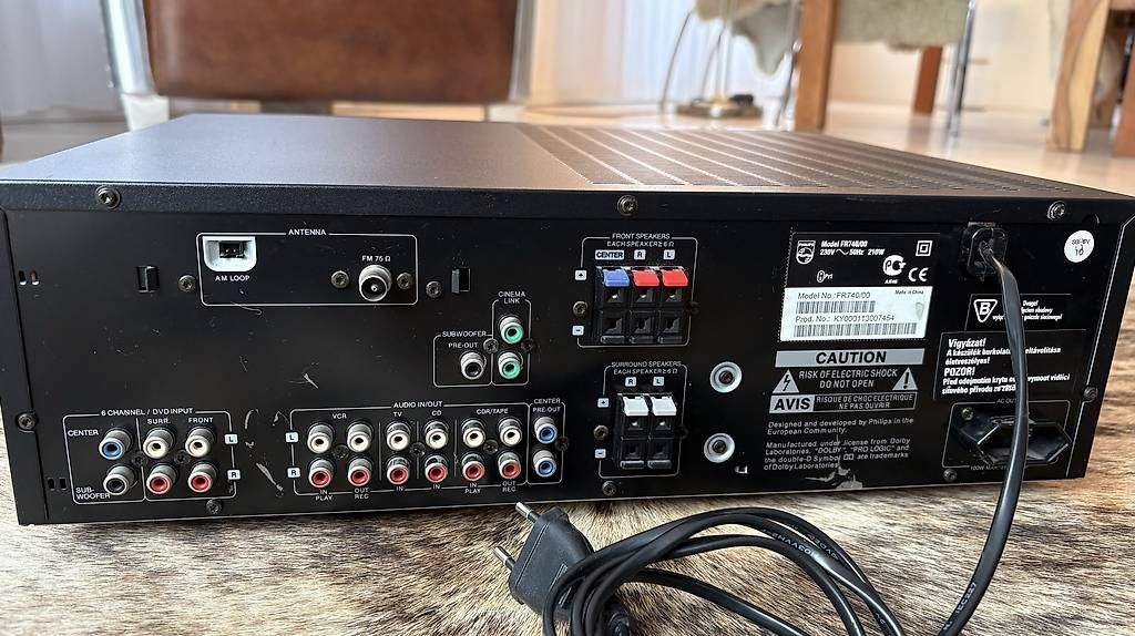 Receiver: Philips FR740 Surround Sound Receiver – Gebraucht aus Saubraz von Ehoekie 2