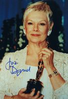 Judi Dench 1934- Autogramm signiert Foto 20x30cm