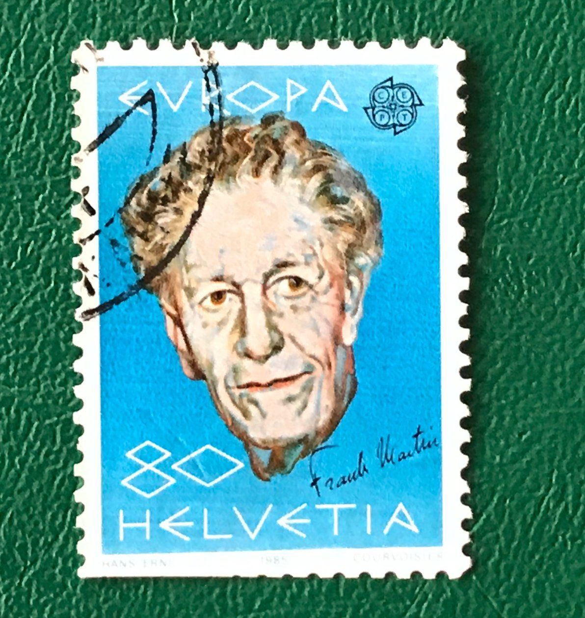 Tutti i francobolli: Nr.716 mit Stempel Frank Martin 1985    – Usato da Aarau venduto da Billa007