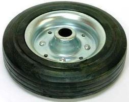 Ersatz-Vollgummirad 200mm x 50mm für Stützrad