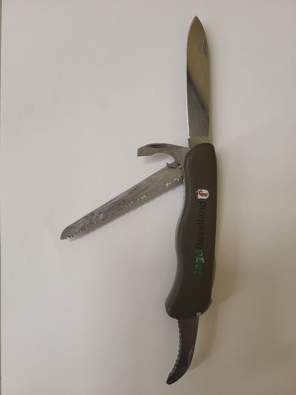 Victorinox Coltelli tascabile: Jagd Taschenmesser  Baselland mit Säge  – Usato da nunningen venduto da mic_88k2 3