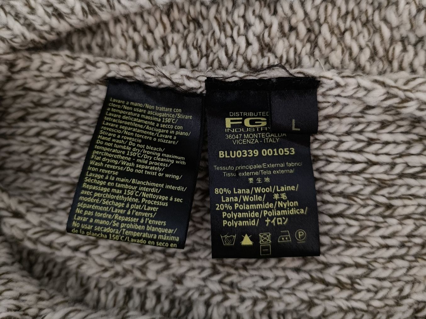 Giacche: Marke: Blauer USA, Baumwolle Strickjacke, Gr.L – Usato da Wil SG venduto da Donaldus 6