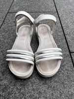 Bequeme Leder-Sandale, Gr. 34