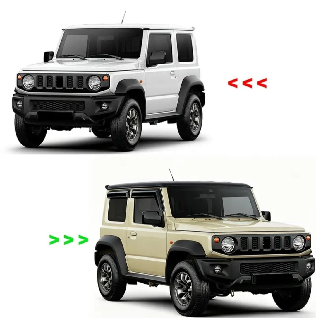 Suzuki Tutti pezzi di ricambio auto: Suzuki Jimmy Windabweiser / Regenschutz 2019-2025 – Nuovo e nell'imballaggio originale da Hohenrain venduto da cars77 4