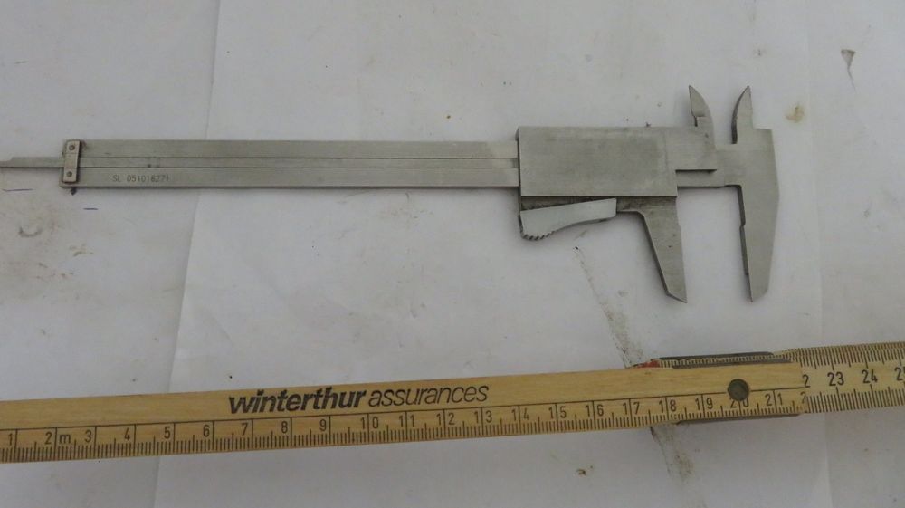 Messschieber Mit Zifferblatt 150mm - Präzisions Messwerkzeug Für Heimwerker