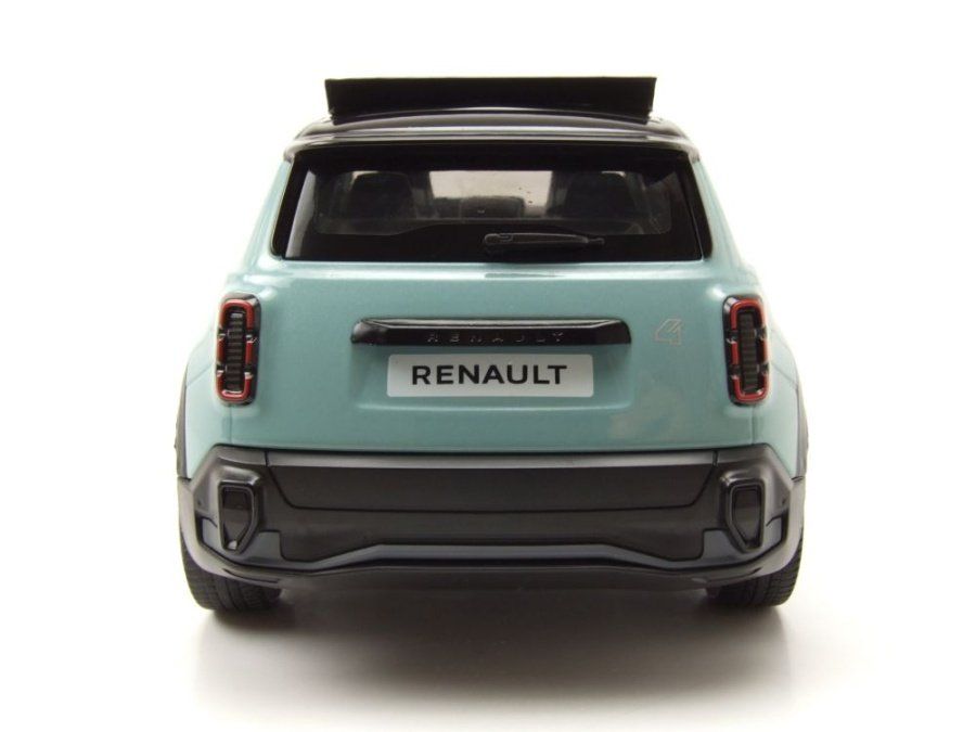 Renault Modellini d'auto: Renault 4 E-Tech seit 2025 hellgrün / schwarz mit Faltdach – Nuovo e nell'imballaggio originale da Gerlafingen venduto da espero88 4