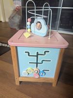 Grosser Motorikwürfel aus Holz FSC