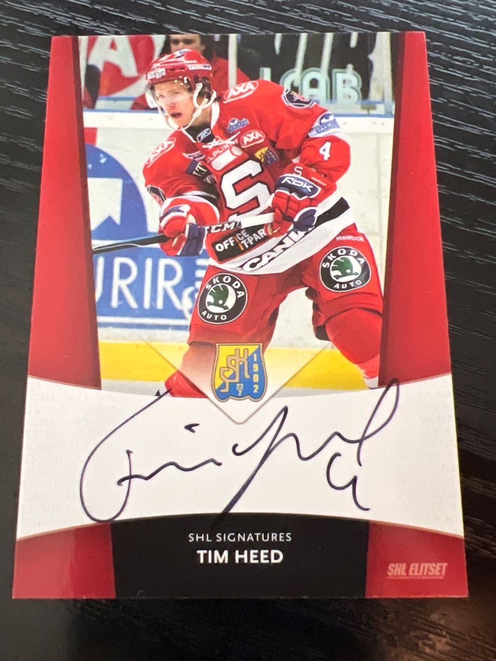 Sammelbilder & Trading cards: Tim Heed Original Unterschrift Autogramm HC Ambri Piotta HCL – Gebraucht aus Heimberg von Buck89