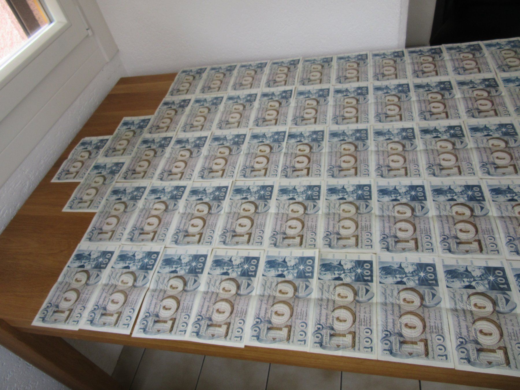 Banconote: Billets de 100 CHF suisses :  78 STK **Super Collection** – Usato da châtelaine venduto da VrenliNumis86 4