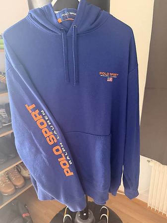 RALPH LAUREN POLO SPORT HOODIE BLAU