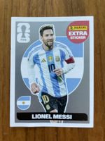 Panini Extra Sticker, Lionel Messi silber