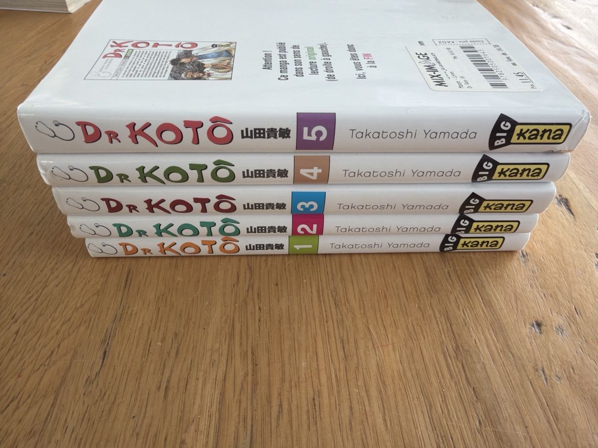Fumetti: Mangas Dr Koto De 1 à 5  – Usato da Echallens venduto da leo_dk2d