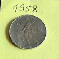 50 Lire 1958 Italie RARE