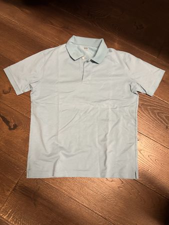 Uniqlo Polohemd Hellblau, Grösse L