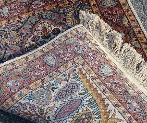 Tappeti: Indien ++ Echter Seiden-Teppich Kashmir – Usato da Walkringen venduto da Casablanca777 7