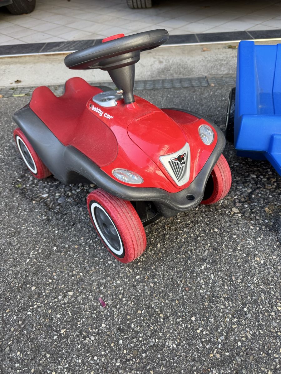 Veicoli per bambini: Bobycar mit drei Anhänger – Usato da Oberbuchsiten venduto da enz_rqh5 1