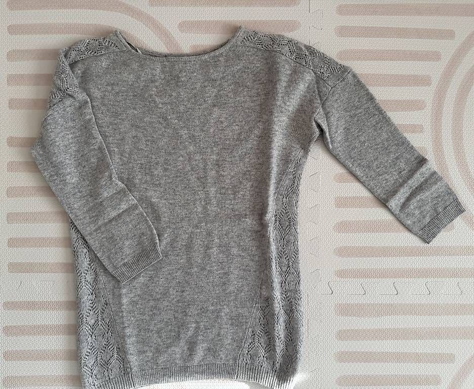 Maglioni & Felpe: 100% Kaschmirpullover grau – Usato da Sargans venduto da jenabek