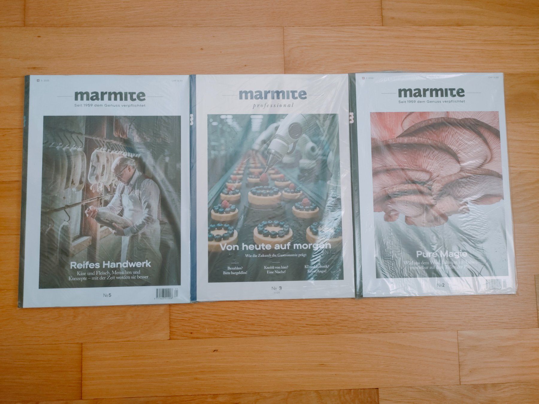 Revues & Magazines: Drei Schweizer Magazine Marmite – Neuf avec emballage d'origine à Dietikon par Branquinha1981