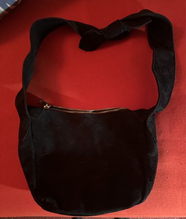 Sac à main neuf style daim