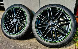 Original Brabus Felgen mit Continental Winterreifen