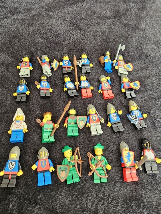 Lego Ritter & Robin Hood Figuren 1980er 24 Stück | Kaufen auf Ricardo