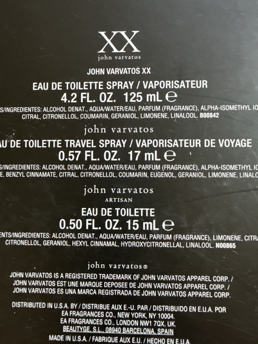 John Varvatos Parfum & Eau de Toilette: John Varvatos XX Set – Neu und originalverpackt aus Oberglatt ZH von sam_vs55 5