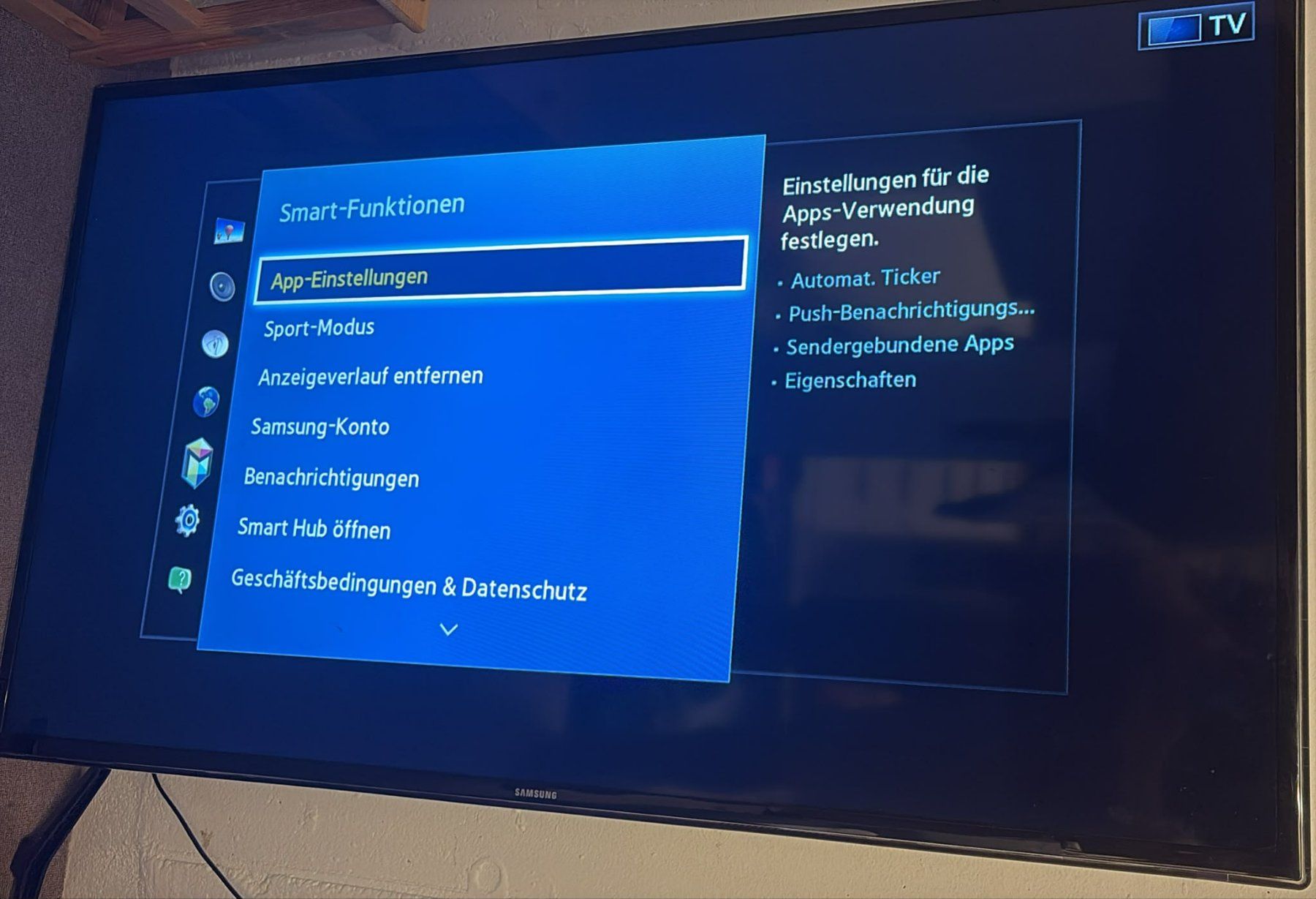 Fernseher: Samsung TV – Gebraucht aus Veltheim AG von Nadine_VS 3