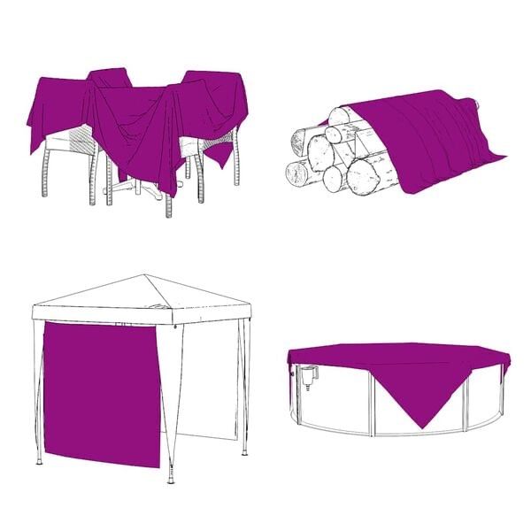 Altri Accessori: Bâche transparente avec œillets 1x2 m polyéthylène – Nuovo e nell'imballaggio originale da Palézieux venduto da bantouklan1 3