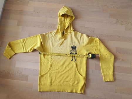 Paul Frank vintage mens hoodie yellow Great Condition rare