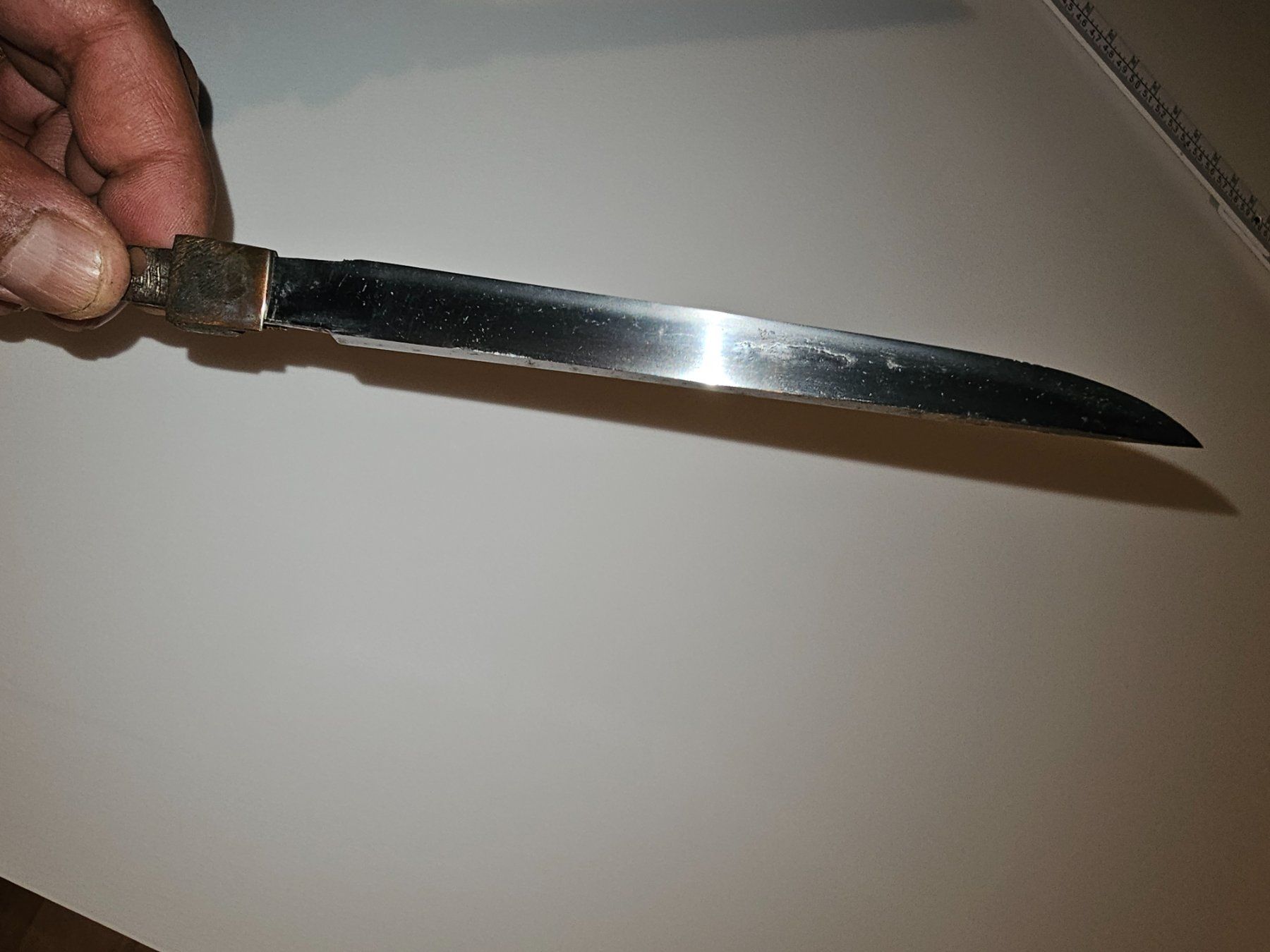 Sonstiges zum Sammeln & Seltenes: antikes Samurai Tanto signiert – Gebraucht aus Rüdtligen von Franky696 5