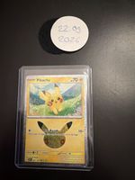 Pokemon Karte Pikachu 047/128 Holo im Schutzcase
