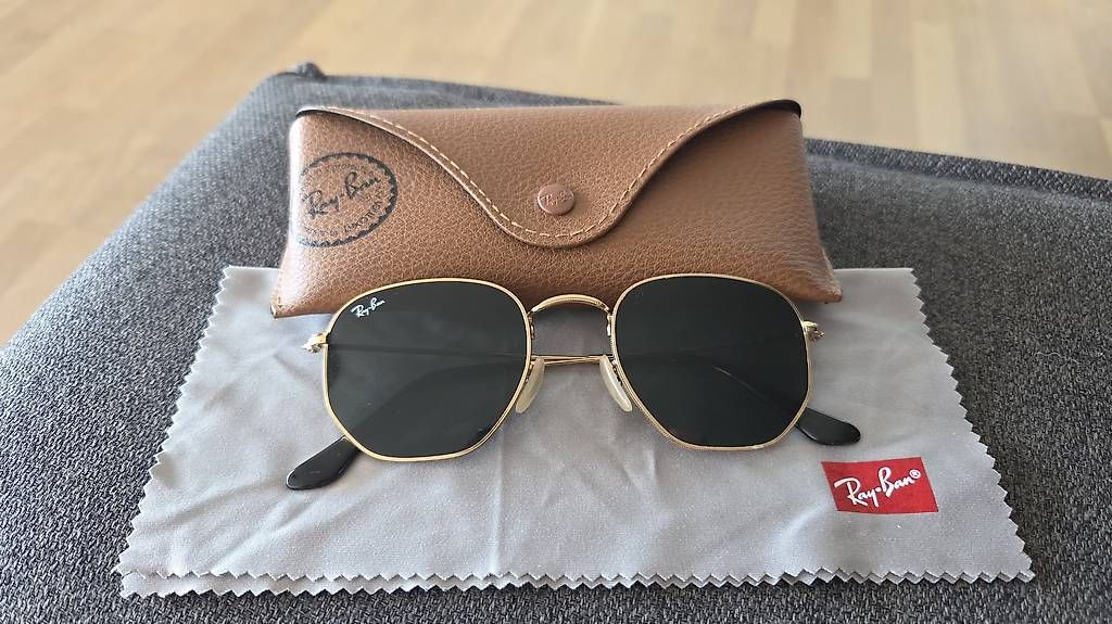 Occhiali & Lenti: Ray-Ban Hexagonal Sonnenbrille RB3548 51-21 – Usato da Wabern venduto da gio_wg2y