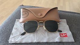 Ray-Ban Hexagonal Sonnenbrille RB3548 51-21