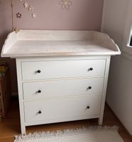 Ikea Hemnes Kommode mit Wickelaufsatz +seitlichem Stauraum