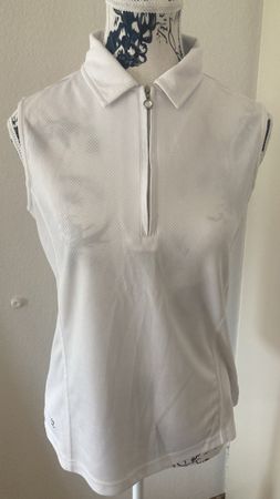 Daily Sports Golfpolo  Damen Weiss Gr. M Neuwertig!
