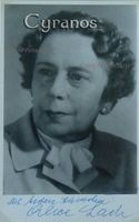Alice Lach (1893-1969) Schauspielerin - sign. Foto