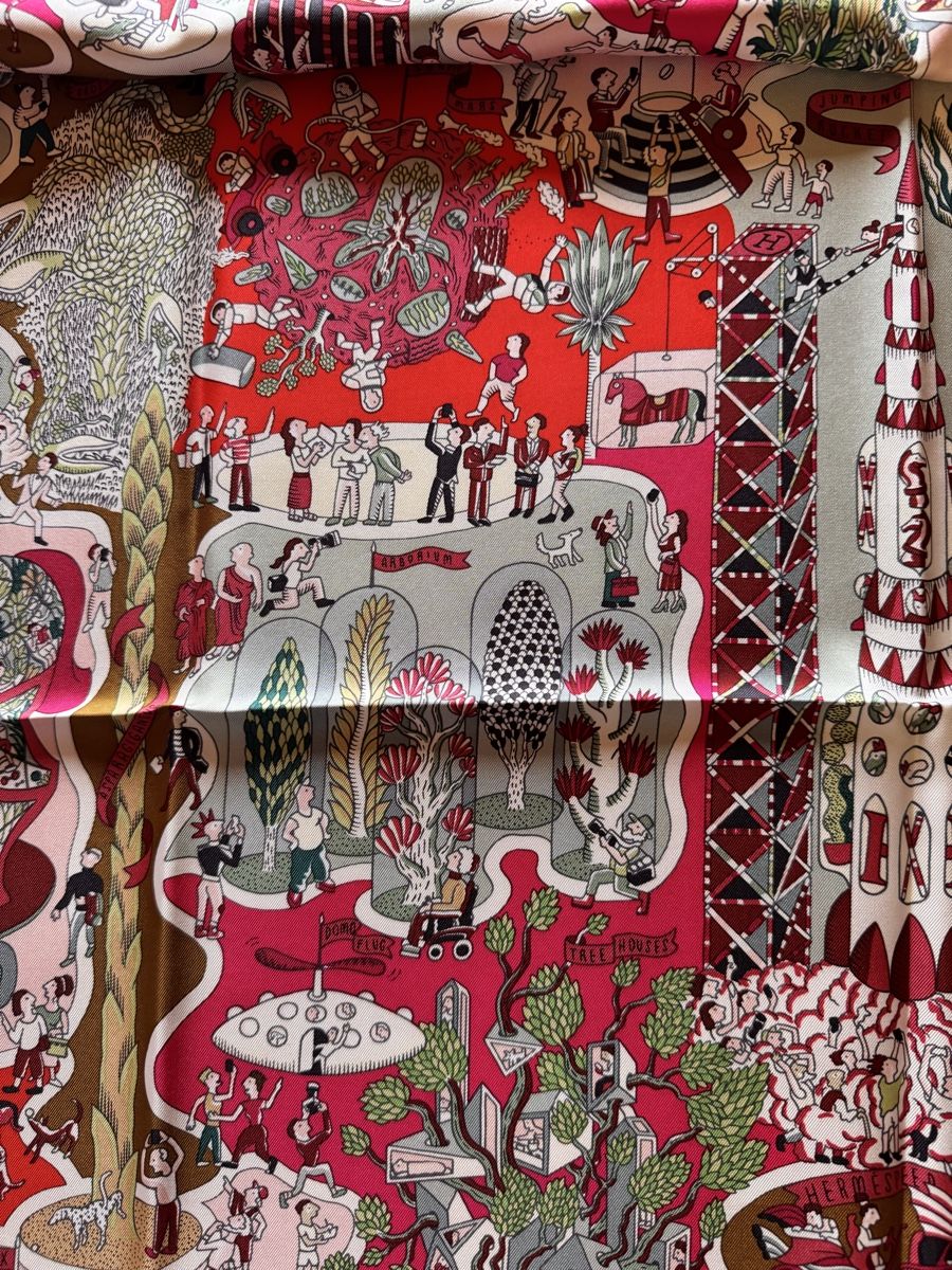 Hermès Foulard & Sciarpe: Hermès carré Exposition Universelle Neuf  – Nuovo e nell'imballaggio originale da Genève venduto da HappyLifestyle 4
