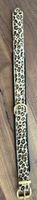 Hundehalsband Leopard Kuhfell