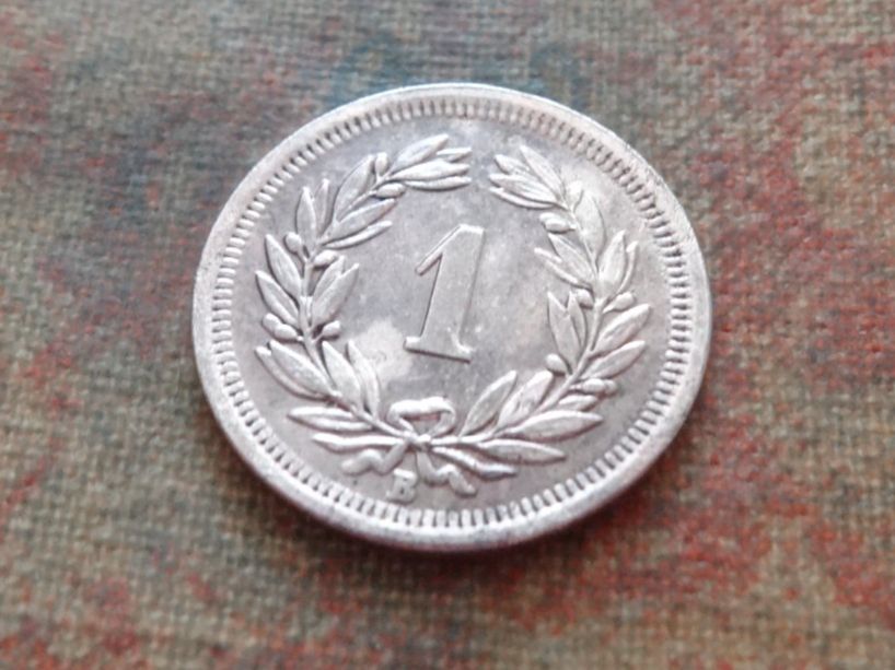 Tutti le monete: 1 Rp. 1904  (D) – Usato da Romanel-sur-Lausanne venduto da Swift13 1
